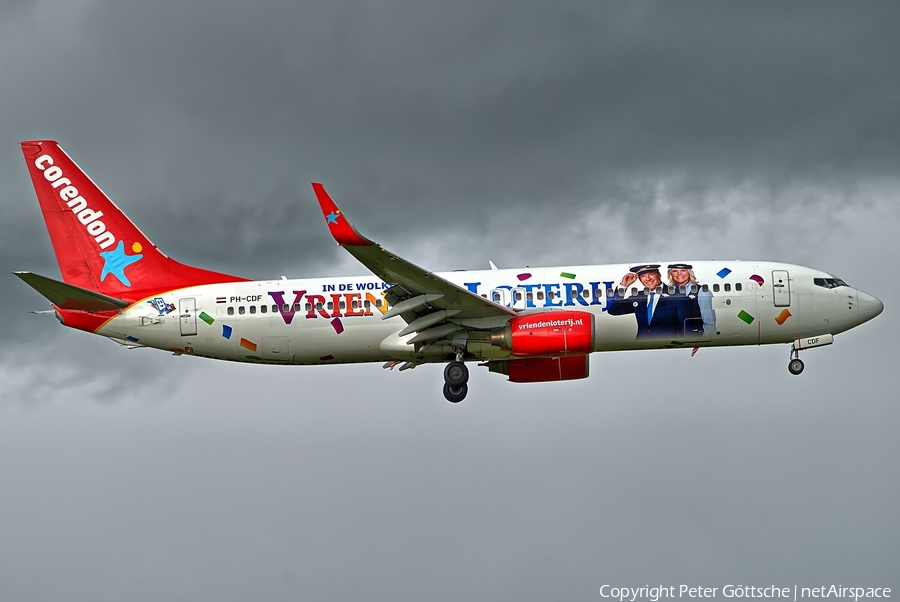 Corendon Dutch Airlines Boeing 737-804 (PH-CDF) | Photo 192558