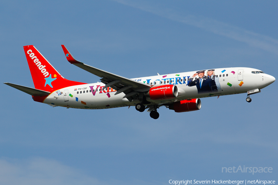 Corendon Dutch Airlines Boeing 737-804 (PH-CDF) | Photo 237777