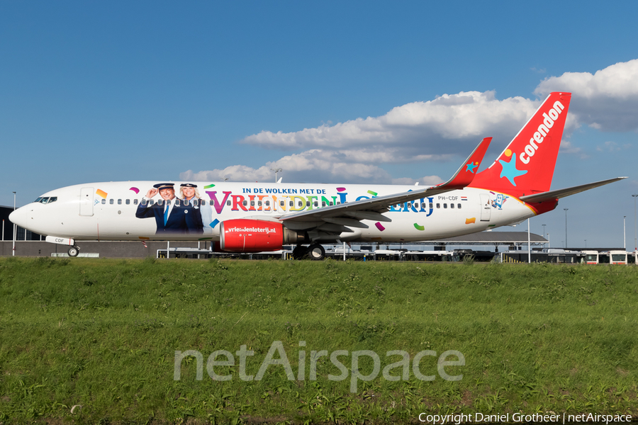 Corendon Dutch Airlines Boeing 737-804 (PH-CDF) | Photo 255634