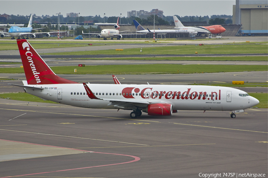 Corendon Dutch Airlines Boeing 737-804 (PH-CDF) | Photo 32710