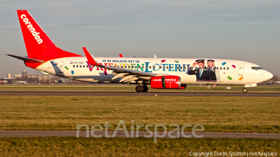 Corendon Dutch Airlines Boeing 737-804 (PH-CDF) | Photo 359049