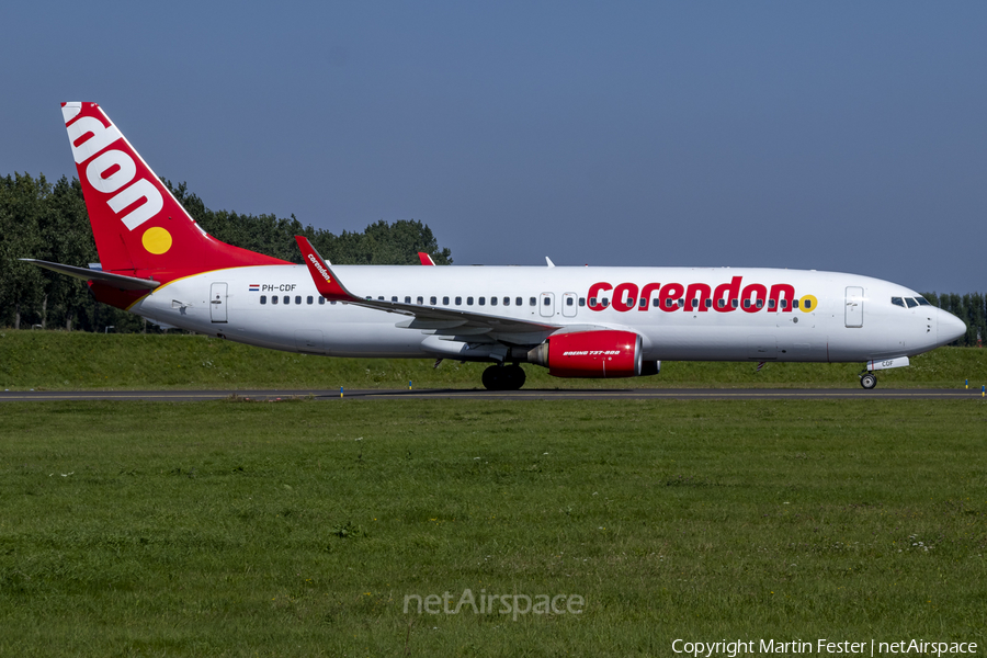 Corendon Dutch Airlines Boeing 737-804 (PH-CDF) | Photo 495527