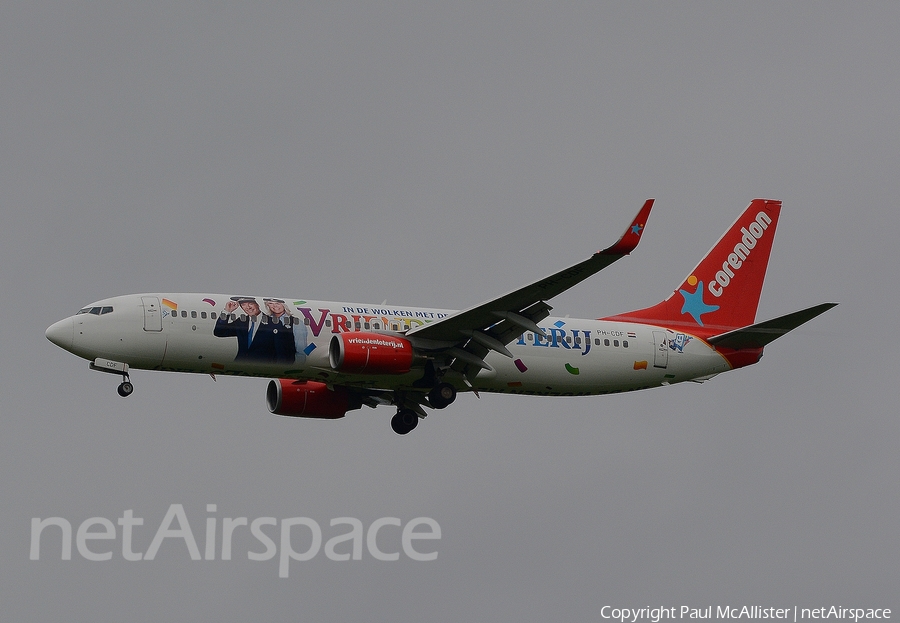 Corendon Dutch Airlines Boeing 737-804 (PH-CDF) | Photo 268163