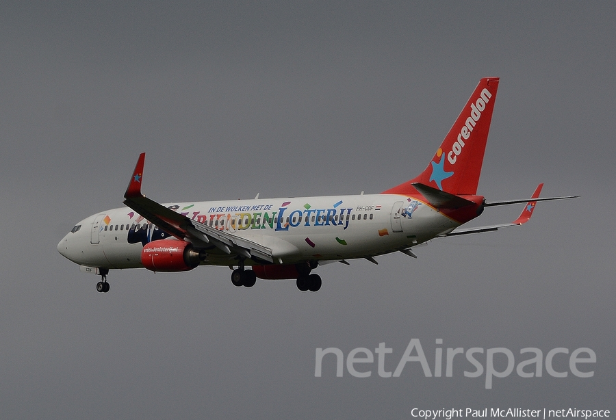 Corendon Dutch Airlines Boeing 737-804 (PH-CDF) | Photo 268164