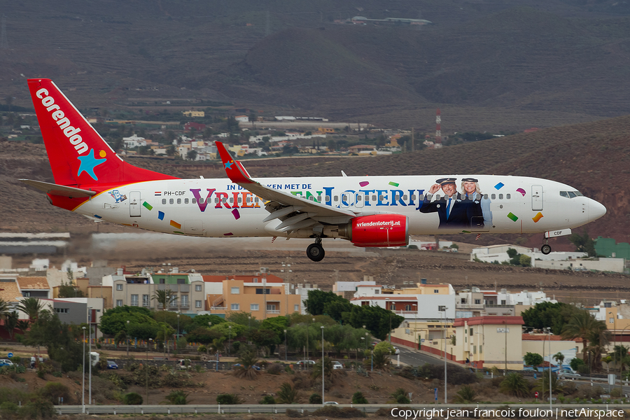Corendon Dutch Airlines Boeing 737-804 (PH-CDF) | Photo 240864