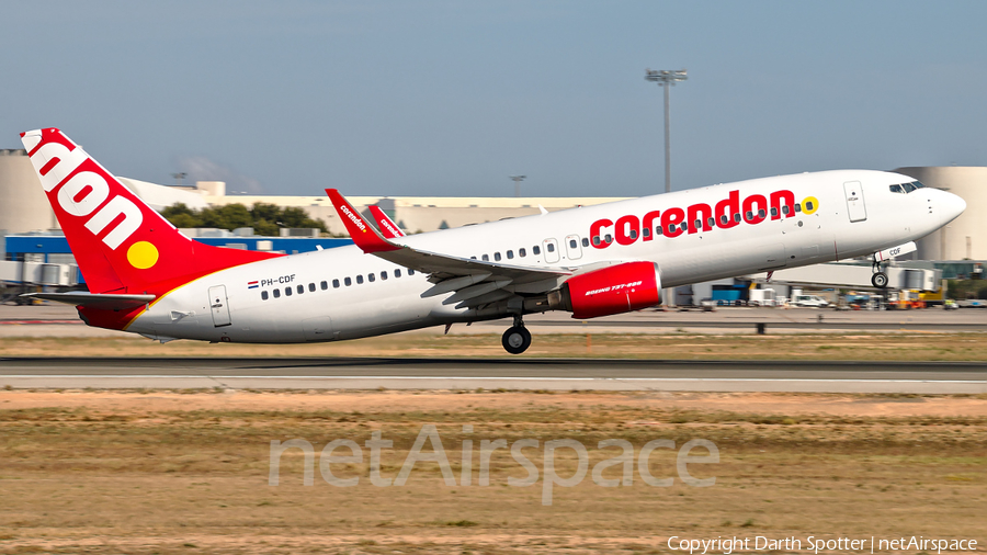 Corendon Dutch Airlines Boeing 737-804 (PH-CDF) | Photo 380846