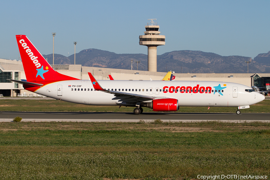 Corendon Dutch Airlines Boeing 737-804 (PH-CDF) | Photo 522613