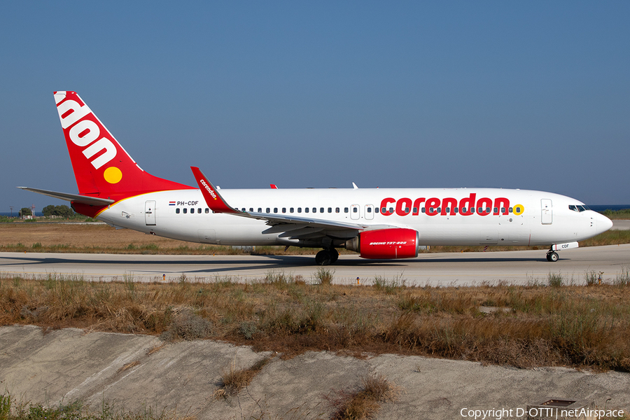 Corendon Dutch Airlines Boeing 737-804 (PH-CDF) | Photo 347102