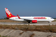 Corendon Dutch Airlines Boeing 737-804 (PH-CDF) at  Rhodes, Greece