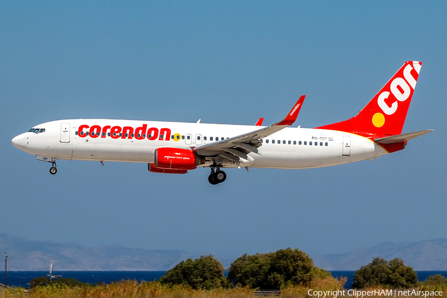 Corendon Dutch Airlines Boeing 737-804 (PH-CDF) | Photo 414094