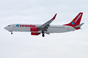 Corendon Dutch Airlines Boeing 737-804 (PH-CDF) at  Schwerin-Parchim, Germany