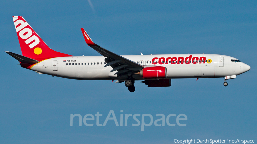 Corendon Dutch Airlines Boeing 737-86J (PH-CDH) | Photo 254778