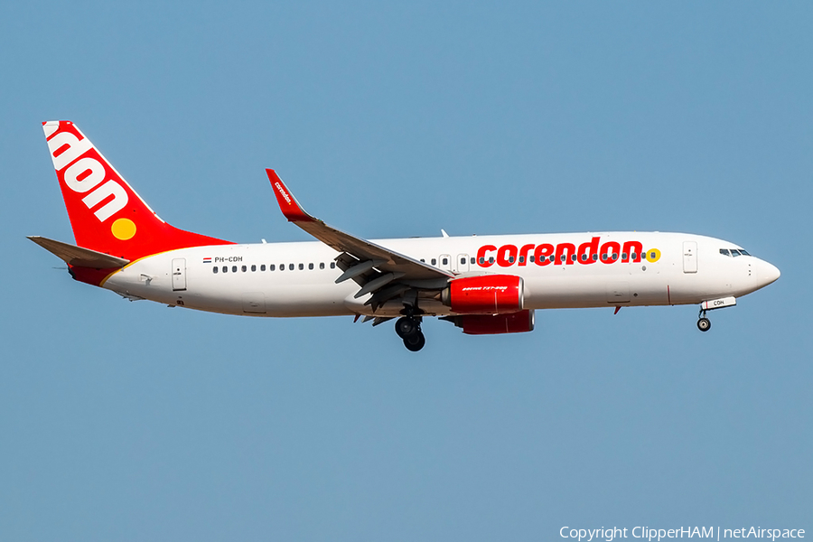 Corendon Dutch Airlines Boeing 737-86J (PH-CDH) | Photo 270616