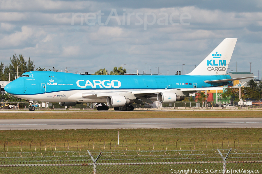 KLM Cargo (Martinair) Boeing 747-406(ERF/SCD) (PH-CKB) | Photo 589793