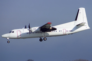 Denim Air Fokker 50 (PH-DMC) at  Hamburg - Fuhlsbuettel (Helmut Schmidt), Germany