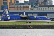 VLM Airlines Fokker 50 (PH-DMT) at  London - City, United Kingdom