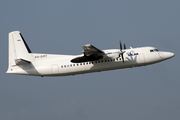 VLM Airlines Fokker 50 (PH-DMT) at  Hamburg - Fuhlsbuettel (Helmut Schmidt), Germany