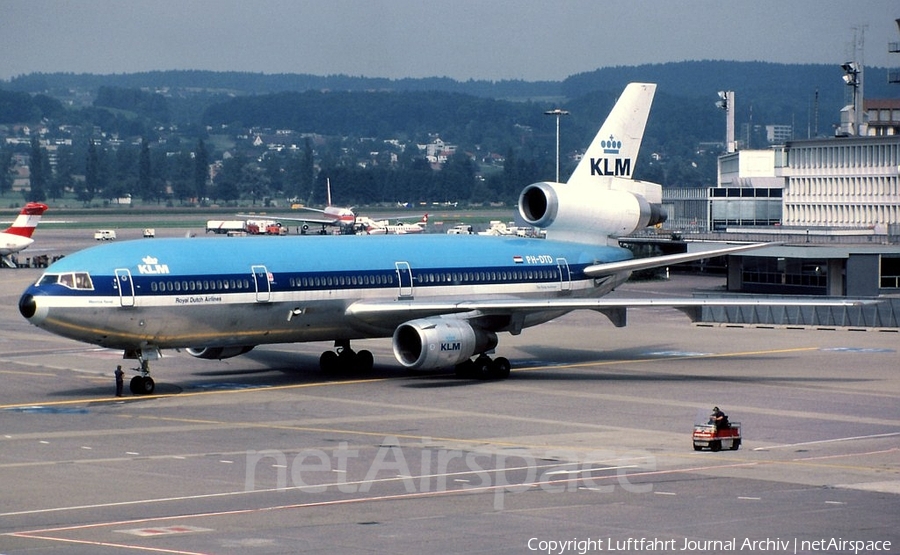 KLM - Royal Dutch Airlines McDonnell Douglas DC-10-30 (PH-DTD) | Photo 405248