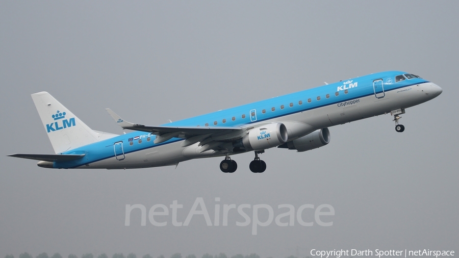 KLM Cityhopper Embraer ERJ-190STD (ERJ-190-100STD) (PH-EXA) | Photo 216570