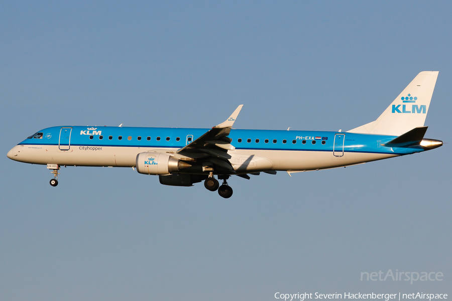 KLM Cityhopper Embraer ERJ-190STD (ERJ-190-100STD) (PH-EXA) | Photo 237715