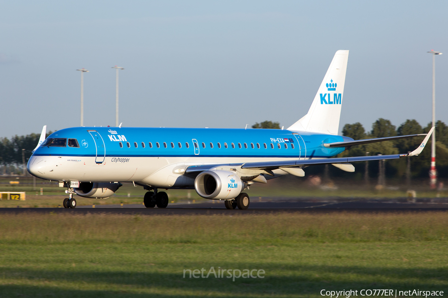 KLM Cityhopper Embraer ERJ-190STD (ERJ-190-100STD) (PH-EXA) | Photo 51581