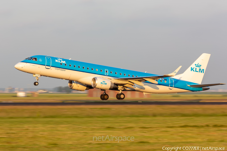 KLM Cityhopper Embraer ERJ-190STD (ERJ-190-100STD) (PH-EXA) | Photo 423492