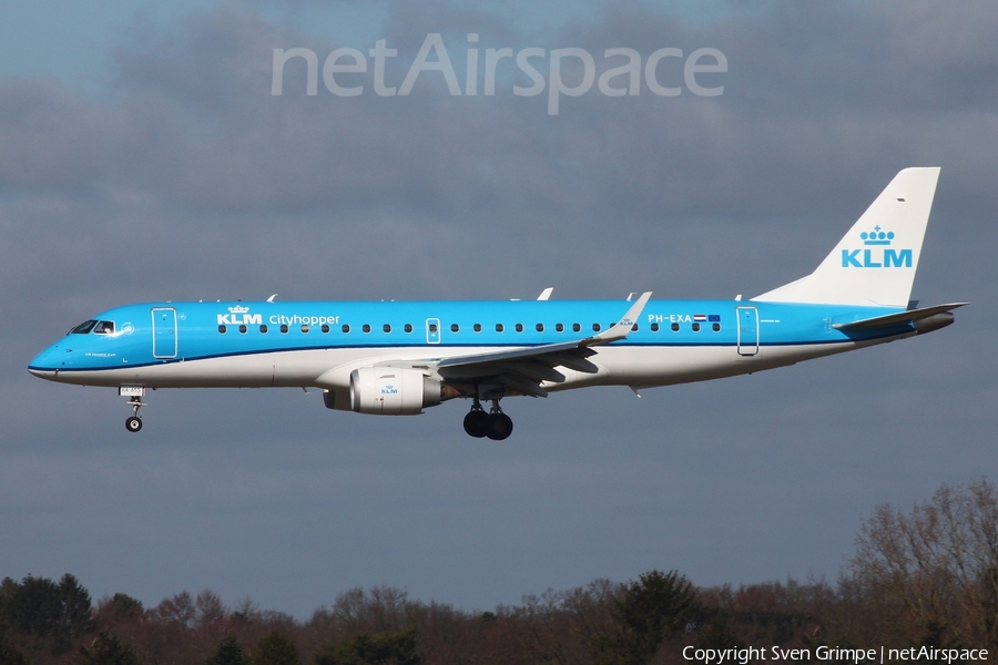 KLM Cityhopper Embraer ERJ-190STD (ERJ-190-100STD) (PH-EXA) | Photo 437863