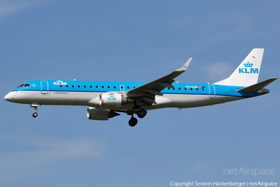 KLM Cityhopper Embraer ERJ-190STD (ERJ-190-100STD) (PH-EXB) | Photo 237761