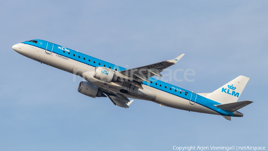 KLM Cityhopper Embraer ERJ-190STD (ERJ-190-100STD) (PH-EXB) | Photo 316787