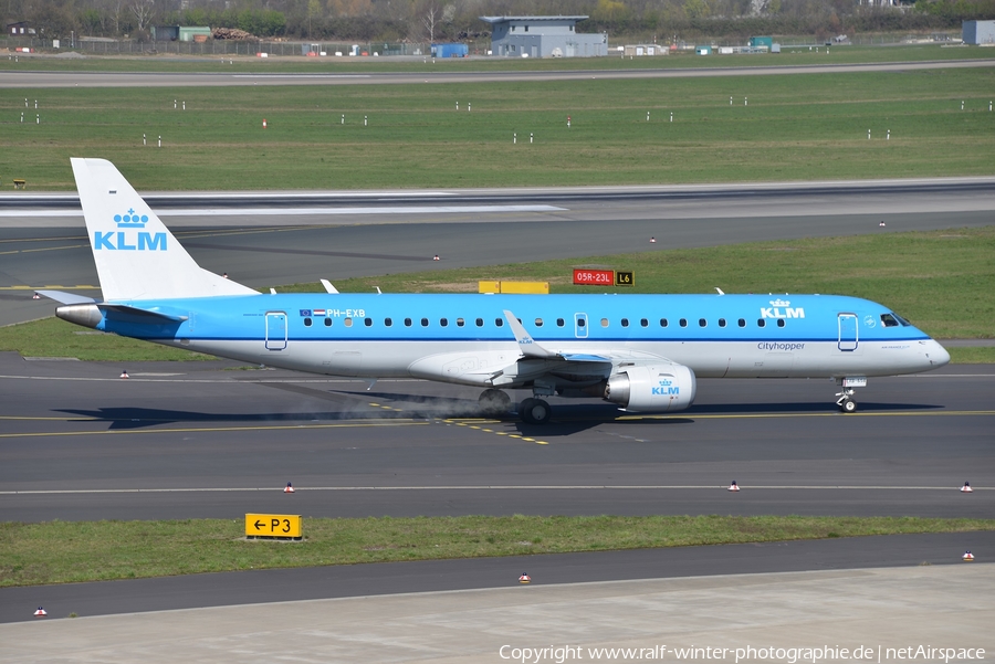 KLM Cityhopper Embraer ERJ-190STD (ERJ-190-100STD) (PH-EXB) | Photo 352548