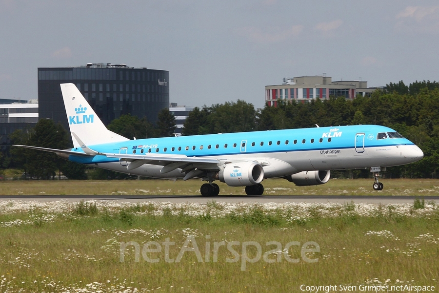 KLM Cityhopper Embraer ERJ-190STD (ERJ-190-100STD) (PH-EXB) | Photo 329740