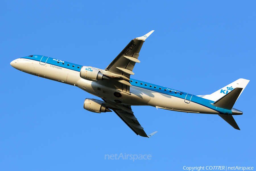 KLM Cityhopper Embraer ERJ-190STD (ERJ-190-100STD) (PH-EXB) | Photo 57183