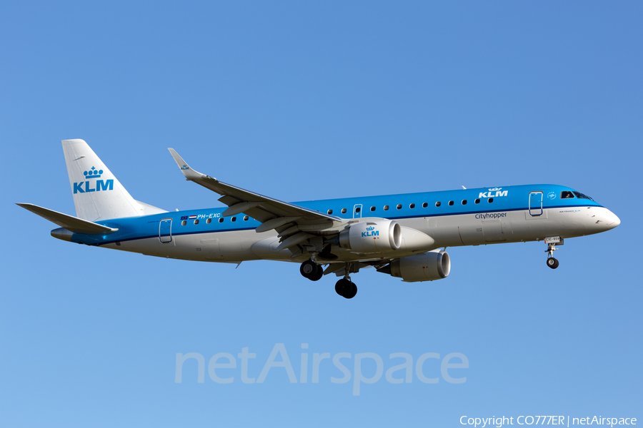 KLM Cityhopper Embraer ERJ-190STD (ERJ-190-100STD) (PH-EXC) | Photo 51584