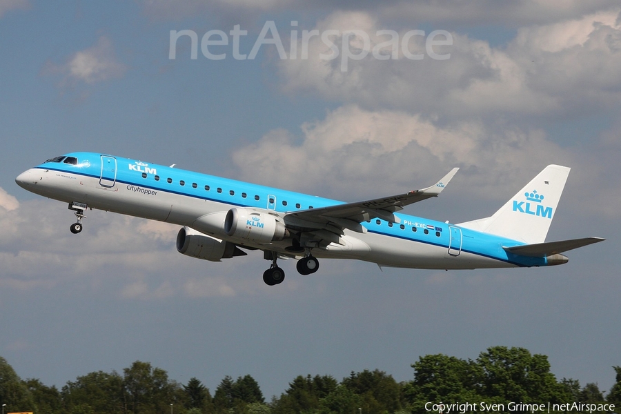 KLM Cityhopper Embraer ERJ-190STD (ERJ-190-100STD) (PH-EXC) | Photo 165441