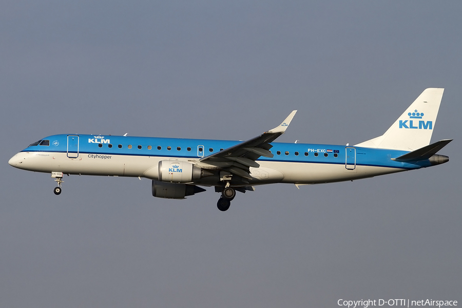 KLM Cityhopper Embraer ERJ-190STD (ERJ-190-100STD) (PH-EXC) | Photo 473607