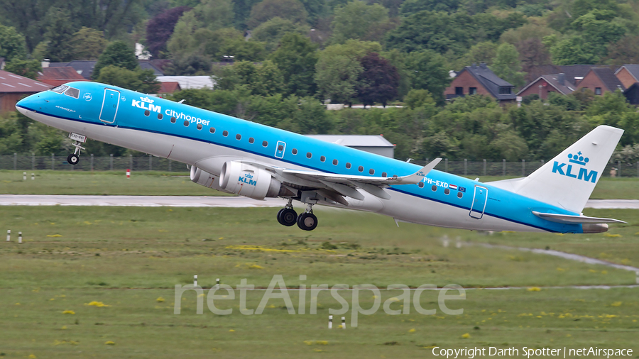 KLM Cityhopper Embraer ERJ-190STD (ERJ-190-100STD) (PH-EXD) | Photo 362323