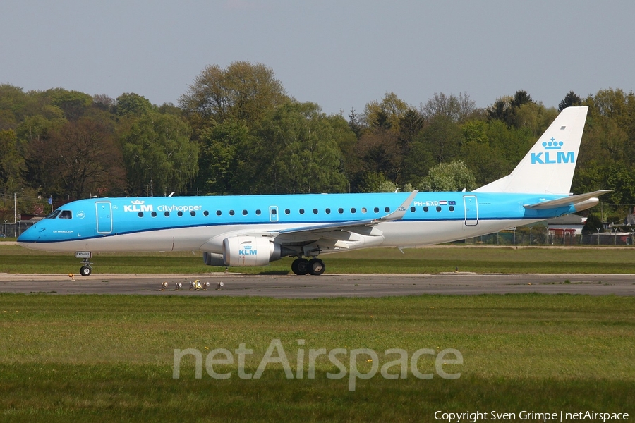 KLM Cityhopper Embraer ERJ-190STD (ERJ-190-100STD) (PH-EXD) | Photo 109186