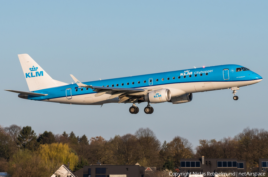 KLM Cityhopper Embraer ERJ-190STD (ERJ-190-100STD) (PH-EXD) | Photo 311255