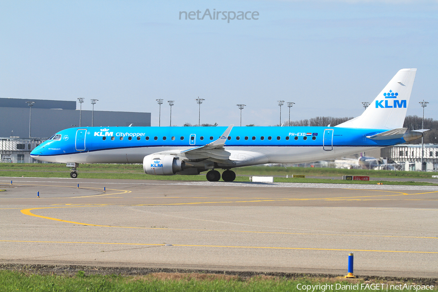 KLM Cityhopper Embraer ERJ-190STD (ERJ-190-100STD) (PH-EXD) | Photo 243779