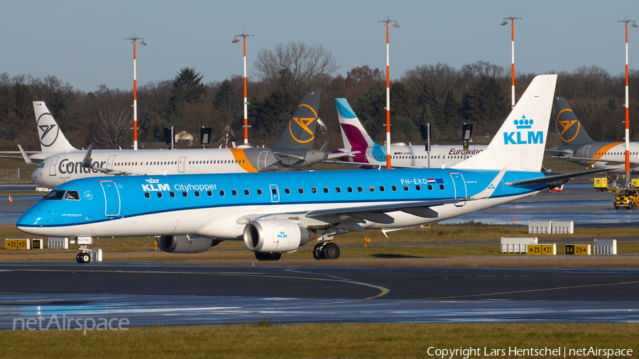 KLM Cityhopper Embraer ERJ-190STD (ERJ-190-100STD) (PH-EXD) | Photo 421475