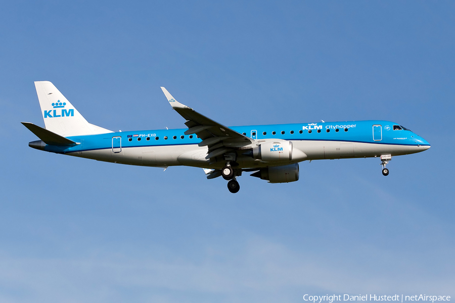 KLM Cityhopper Embraer ERJ-190STD (ERJ-190-100STD) (PH-EXD) | Photo 517082