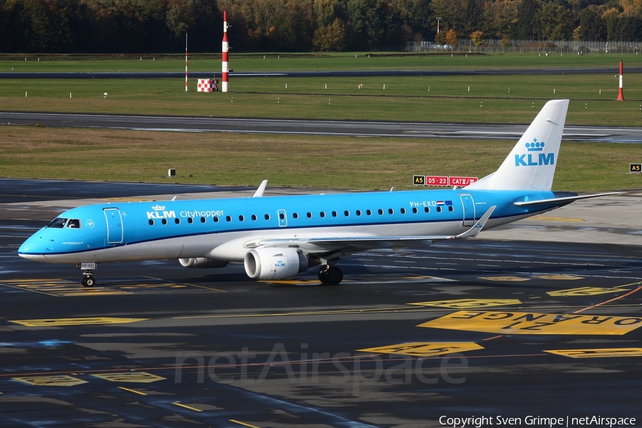 KLM Cityhopper Embraer ERJ-190STD (ERJ-190-100STD) (PH-EXD) | Photo 535886