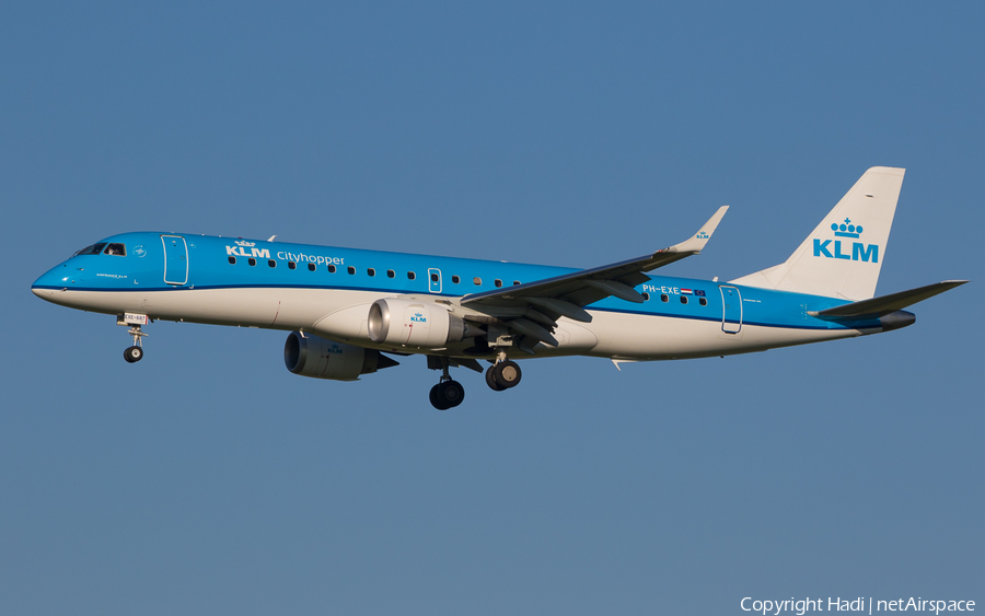 KLM Cityhopper Embraer ERJ-190STD (ERJ-190-100STD) (PH-EXE) | Photo 125314