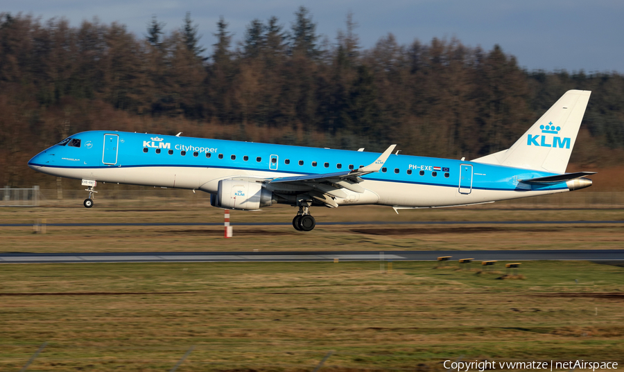 KLM Cityhopper Embraer ERJ-190STD (ERJ-190-100STD) (PH-EXE) | Photo 291988