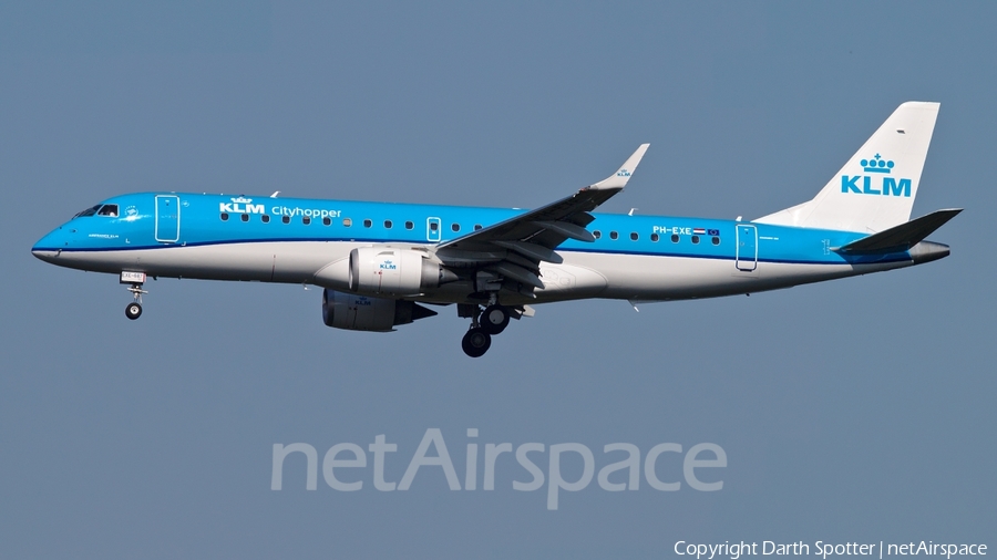 KLM Cityhopper Embraer ERJ-190STD (ERJ-190-100STD) (PH-EXE) | Photo 237940