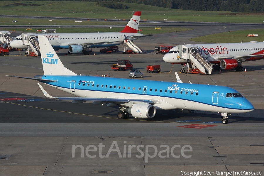 KLM Cityhopper Embraer ERJ-190STD (ERJ-190-100STD) (PH-EXE) | Photo 125538