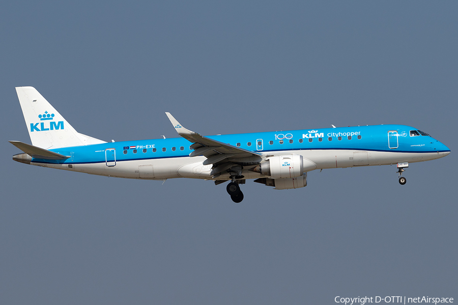 KLM Cityhopper Embraer ERJ-190STD (ERJ-190-100STD) (PH-EXE) | Photo 398775