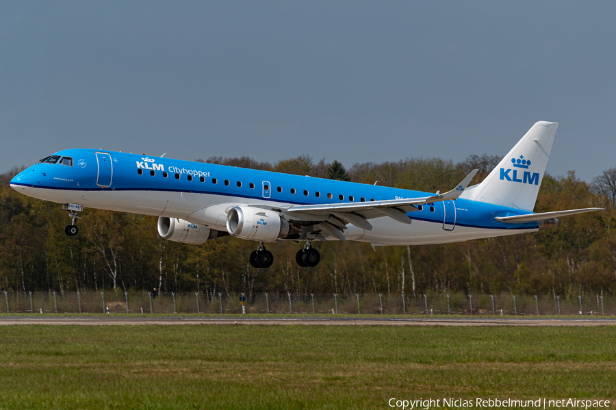 KLM Cityhopper Embraer ERJ-190STD (ERJ-190-100STD) (PH-EXE) | Photo 445336