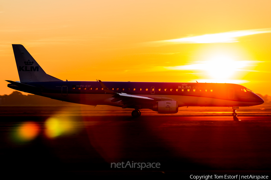 KLM Cityhopper Embraer ERJ-190STD (ERJ-190-100STD) (PH-EXF) | Photo 125686