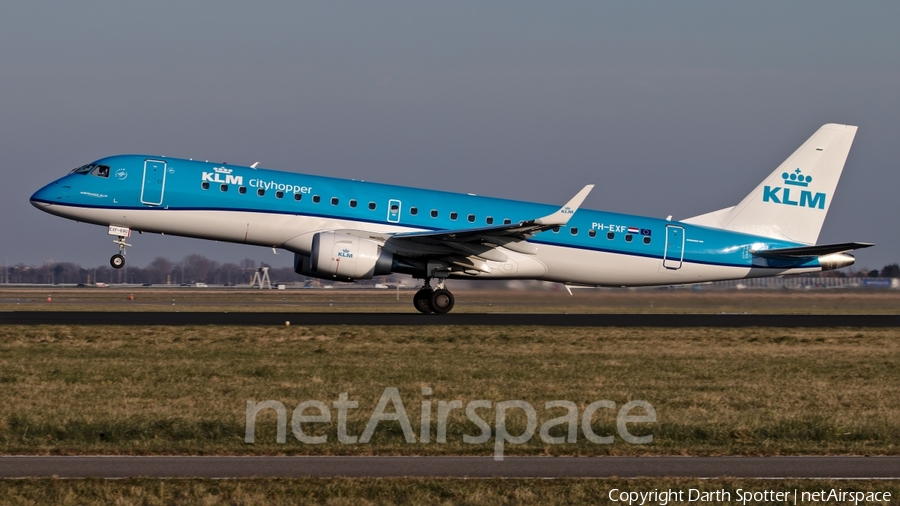 KLM Cityhopper Embraer ERJ-190STD (ERJ-190-100STD) (PH-EXF) | Photo 234398